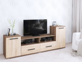 Тумба ТВ Парус-2 ясень шимо/дуб сонома в Миассе - miass.mebel24.online | фото