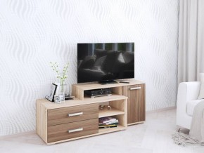 Тумба ТВ Парус-3 дуб сонома/ясень шимо в Миассе - miass.mebel24.online | фото