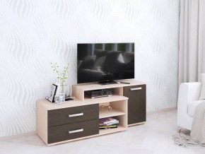 Тумба ТВ Парус-3 венге/дуб молочный в Миассе - miass.mebel24.online | фото