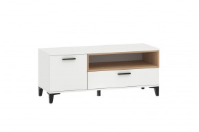 Тумба ТВА НМ 013.42 "Bergen" (Белый/Дуб бунратти) в Миассе - miass.mebel24.online | фото 2