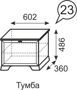 Тумба Венеция 23 бодега в Миассе - miass.mebel24.online | фото 3