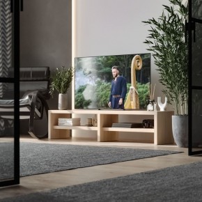 ТВ-тумба Энкель ТВ16, тамбурат, цвет дуб беленый в Миассе - miass.mebel24.online | фото 4