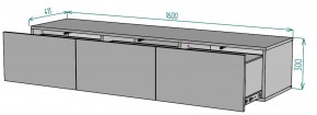 ТВ тумба подвесная TV80 (3 ящика) в Миассе - miass.mebel24.online | фото 2