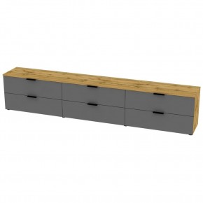 ТВ тумба TV18 (ДВ-Графит) в Миассе - miass.mebel24.online | фото