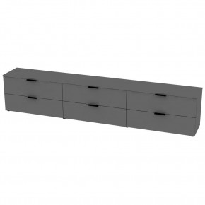 ТВ тумба TV18 (Графит) в Миассе - miass.mebel24.online | фото