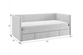 ТВИКС Кровать (софа) с ящиками 900 в Миассе - miass.mebel24.online | фото 2