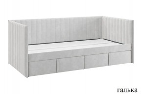 ТВИКС Кровать (софа) с ящиками 900 (галька) в Миассе - miass.mebel24.online | фото