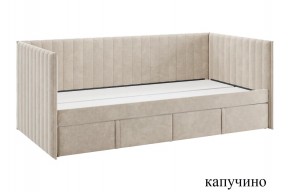 ТВИКС Кровать (софа) с ящиками 900 (капучино) в Миассе - miass.mebel24.online | фото