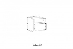 УРБАН- 32 Тумба в Миассе - miass.mebel24.online | фото 2