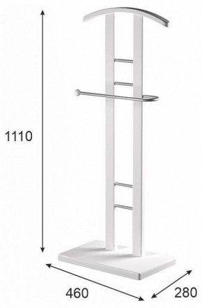 Вешалка для костюма Галант 321 в Миассе - miass.mebel24.online | фото 10