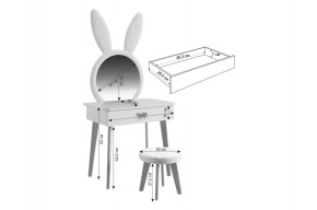 ЗАЙКА Набор детский в Миассе - miass.mebel24.online | фото 3