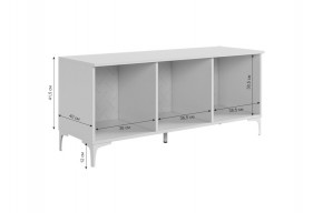 ЗЕФИР Гостиная К1 (белое дерево/белый муар) в Миассе - miass.mebel24.online | фото 4