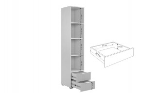 ЗЕФИР Гостиная К1 (белое дерево/белый муар) в Миассе - miass.mebel24.online | фото 6
