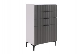 ЗЕФИР Гостиная К2 (белое дерево/черный муар) в Миассе - miass.mebel24.online | фото 11