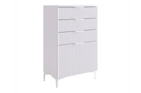ЗЕФИР Комод (белый муар) в Миассе - miass.mebel24.online | фото
